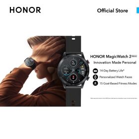 HONOR MagicWatch 2 Wearable Smart Watch (46mm) | 14-Day Battery Life | 1 Year HONOR Malaysia Warranty - Charcoal Black - Image 6
