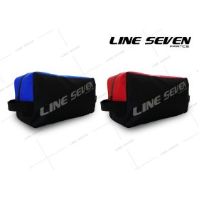 LINE SEVEN Shoe Bag / Outdoor Sports Bag 1078-SB - Black / Red - Image 3