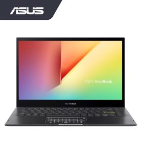 ASUS Vivobook Flip TP470E-AEC240TS (I5-1135G7/ 8GB RAM/ 512GB SSD/ 14" FHD(TOUCH) / MS OFFICE/ 2 YRS warranty) - Indie Black - Image 1