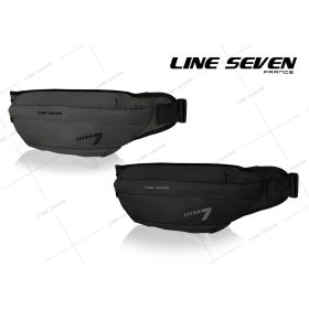 LINE SEVEN Pouch Bag / Waist Pouch / Crossbody Bag 1031-PB - Black - Image 3