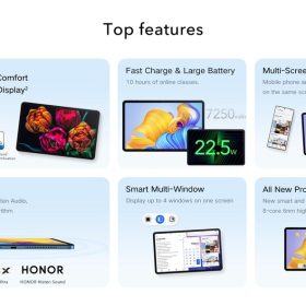 HONOR Pad 8 (6G+2G Extension+128G) 12-inch Eye-Comfort HONOR FullView Display丨Eight Super-Sound Speakers - Blue Hour - Image 6