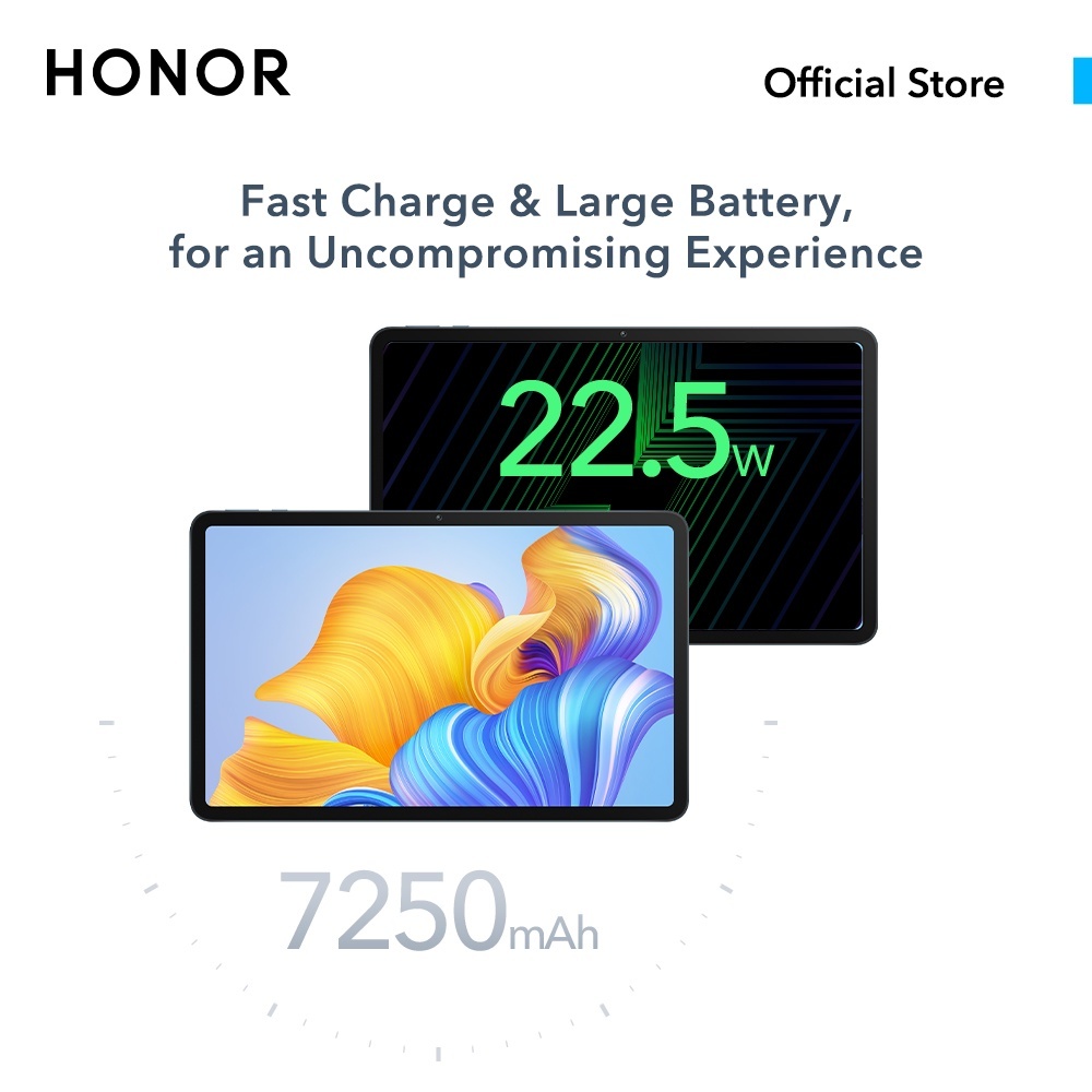 HONOR Pad 8 (6G+2G Extension+128G) 12-inch Eye-Comfort HONOR FullView Display丨Eight Super-Sound Speakers - Blue Hour - Image 3