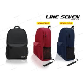 LINE SEVEN School Bag / Casual Backpack 1114-BP - Black - Image 3