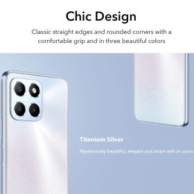 HONOR X6 Smartphone (4GB + 64GB/128GB) Micro SD Supported丨50MP Triple Camera丨5000mAh Long Lasting Battery - Ocean Blue - Image 4