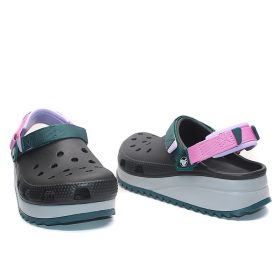 CROCS Unisex-Adult Men's / Women's Classic Hiker Clog 206772 - Black Green - Image 3