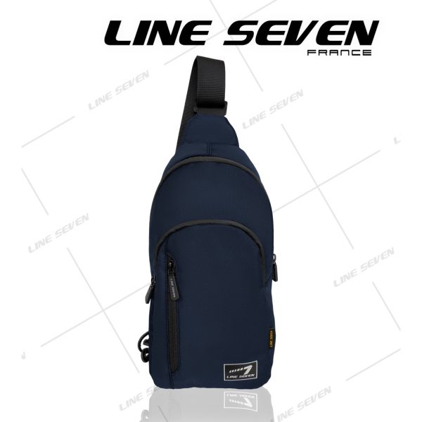 LINE SEVEN Chest Bag / Crossbody Bag / Shoulder Bag / Outdoor Bag 1119-CB - Navy