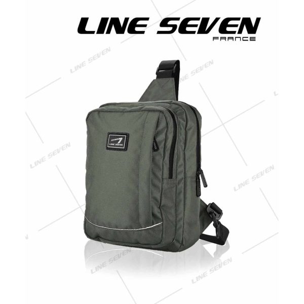 LINE SEVEN Sling Bag / Crossbody Bag / Shoulder Bag 1110-SL - Grey