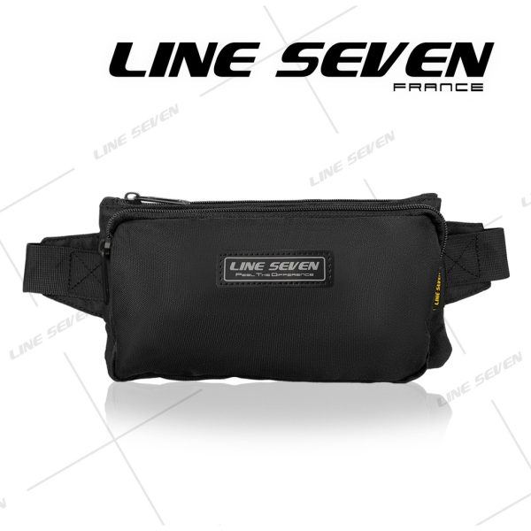 LINE SEVEN Pouch Bag / Waist Pouch 1017-PB - Black