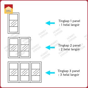 Hook / Rod Modern Curtain Semi Blackout Window Door Curtain - D077 - Image 4