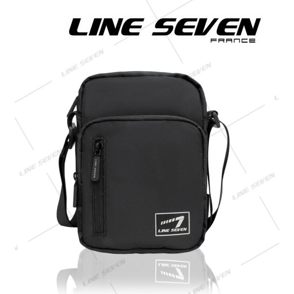 LINE SEVEN Sling Bag / Crossbody Bag / Shoulder Bag 1118-SL - Black