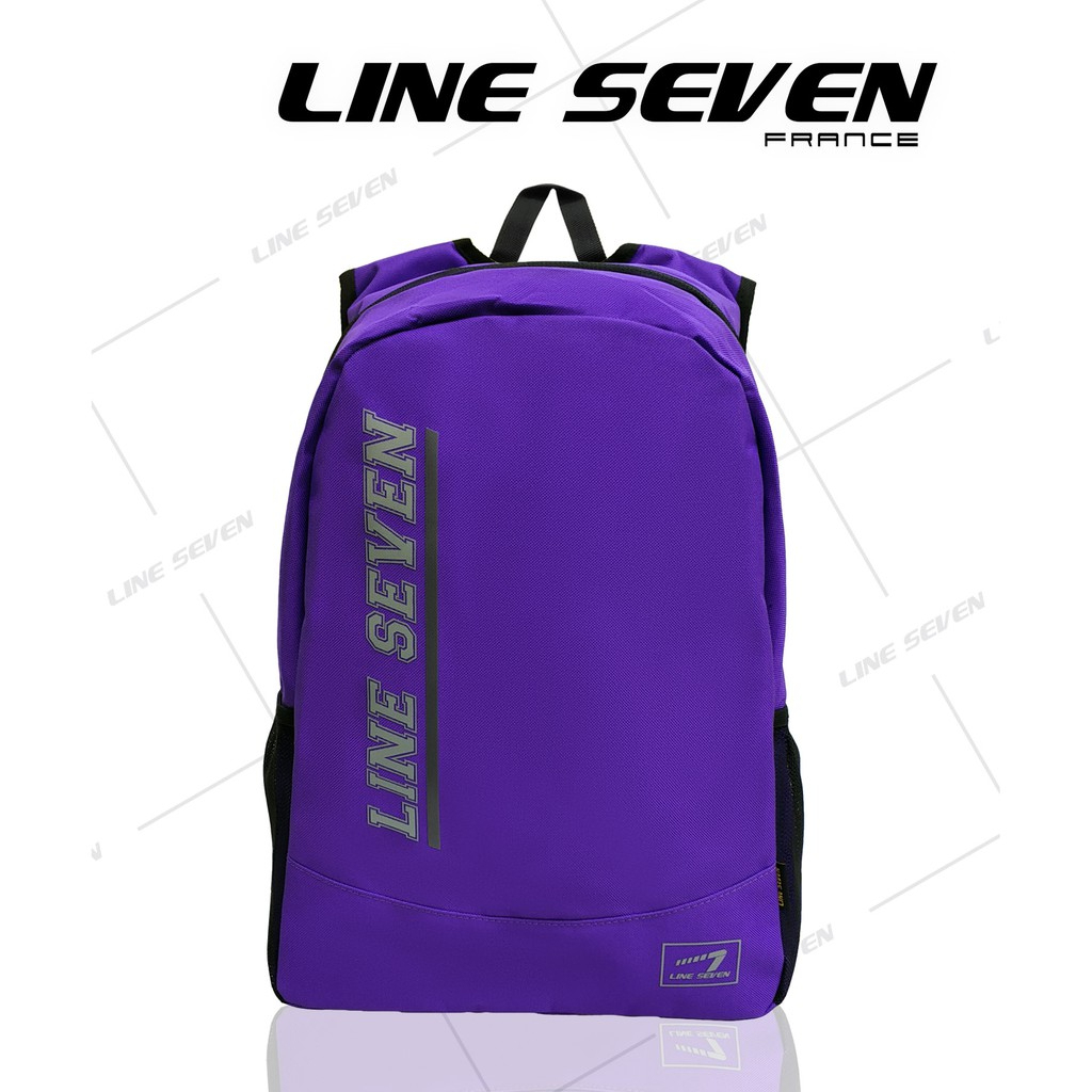 LINE SEVEN Casual Backpack / School Bag 1104-BP - Purple - Image 1
