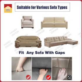 Sofa Cover 1/2/3 Seater Couch Slip Cushion L shape Universal Slipcover Elastic - SC32 - Image 8