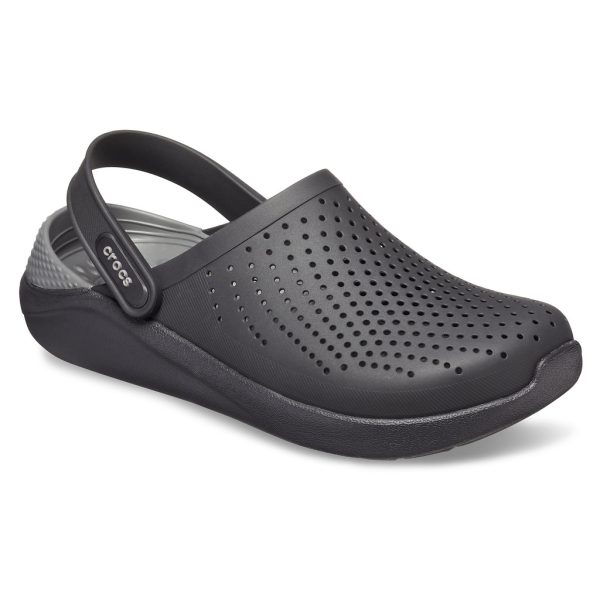 CROCS LiteRide Women Clog Sandal Slip-On Slipper - Black