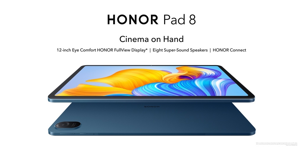 HONOR Pad 8 (6G+2G Extension+128G) 12-inch Eye-Comfort HONOR FullView Display丨Eight Super-Sound Speakers - Blue Hour - Image 8