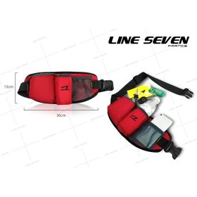 LINE SEVEN Pouch Bag / Waist Pouch / Water Bottle Belt Bag 1056-PB - Grey - Image 5