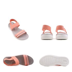 CROCS Strap Lifestyle Casual Women's Sandal 205106 - Pink - Image 3