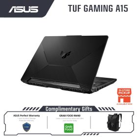 ASUS TUF GAMING FA506I-CBHN122W (R5/R7, 8GB, 512GB SSD, RTX3050/3050 Ti, 15.6'' FHD, BLACK-W11) - Black - Image 2