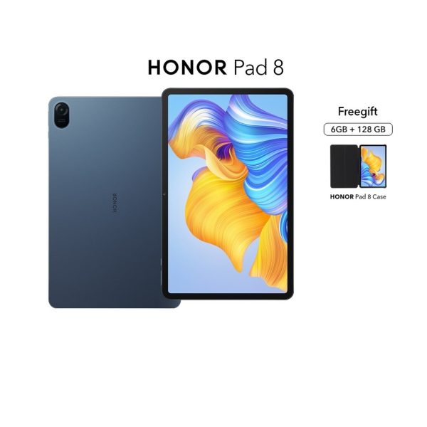 HONOR Pad 8 (6G+2G Extension+128G) 12-inch Eye-Comfort HONOR FullView Display丨Eight Super-Sound Speakers - Blue Hour