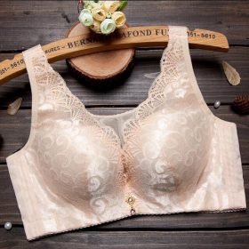 Women Side Support Push Up Bra Full coverage Bra Bralette Plus Size B0014 - Skin - Image 1