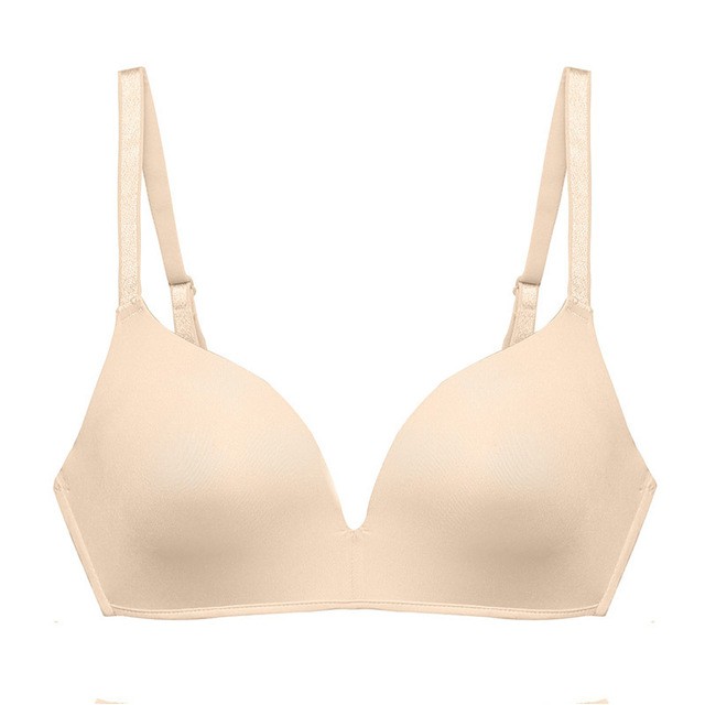 Summer Light Push Up Seamless Comfortable Women Bra B0040 - Skin - Image 1