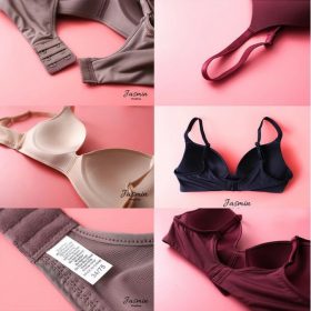 Summer Light Push Up Seamless Comfortable Women Bra B0040 - Skin - Image 4