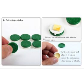 Green Leaf Gel Cockroach Killer Patch Bait Cockroaches Pest Control - Image 6