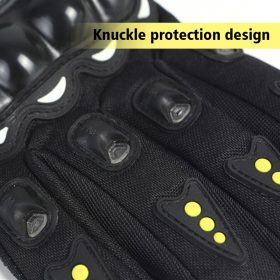 Motorcycle Gloves Touch Screen Motorcycle Riding Glove Hand Gloves Motorbike Racing Gloves Sport Gloves - Red - Image 4