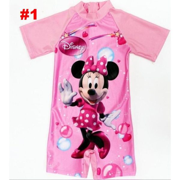 4-11Y Girl Kids Pony Swimsuit Baby Swimming Suit Muslimah Swimwear - Design #1