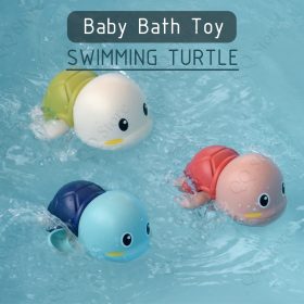 Baby Bath Toys Wind Up Swimming Animal Toddler Kids Pool Water Gift Boys Girls (C08) - Littlesub Pink - Image 4