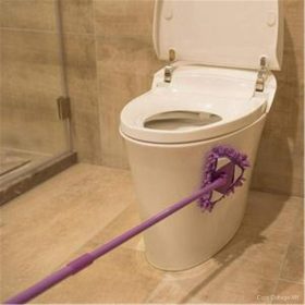 132cm Chenille Extendable Triangle Mop Ceiling Window Rotary Cleaning Wall Floor Mop Head Clothes Swob Mops - Blue - Image 8