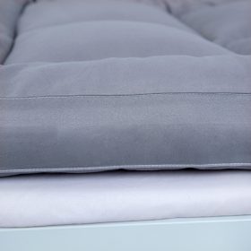 HOMEI Single Extra Thick Foldable Tatami Mattress Skin-friendly Cotton - Grey - Image 4