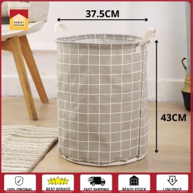 Laundry Basket Large Capacity Clothes Laundry Basket Foldable Storage Basket - Green Arrow (Small) - Image 4