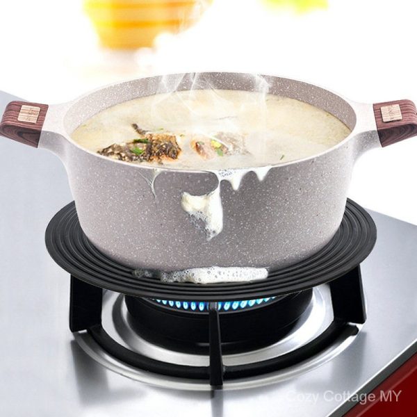 Cozy Cottage Anti Scalding Heat Diffuser for Gas Stove With Handle Heat Conduction Plate Pot Holder Defrost Tray Heating Thawing Board