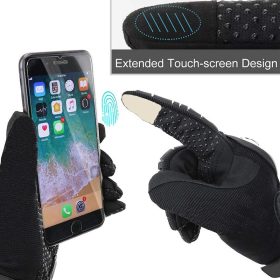 Motorcycle Gloves Touch Screen Motorcycle Riding Glove Hand Gloves Motorbike Racing Gloves Sport Gloves - Red - Image 3