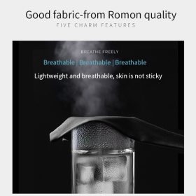 Tracksuit Men / Sport Running Long Pants Men - Zip Nike (Black) - Image 8