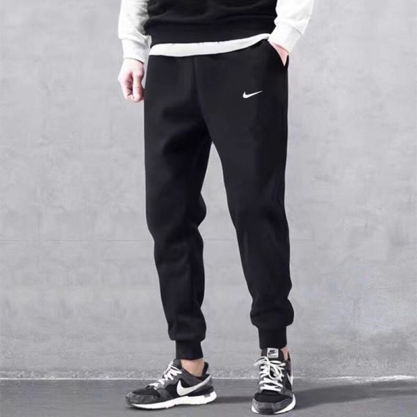 Tracksuit Men / Sport Running Long Pants Men - Jogger Nike (Black)