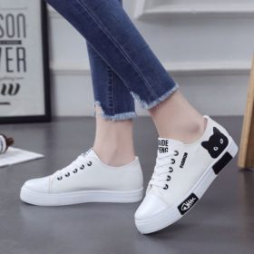 FISH Casual Shoes Sneakers (B-6) - White - Image 3