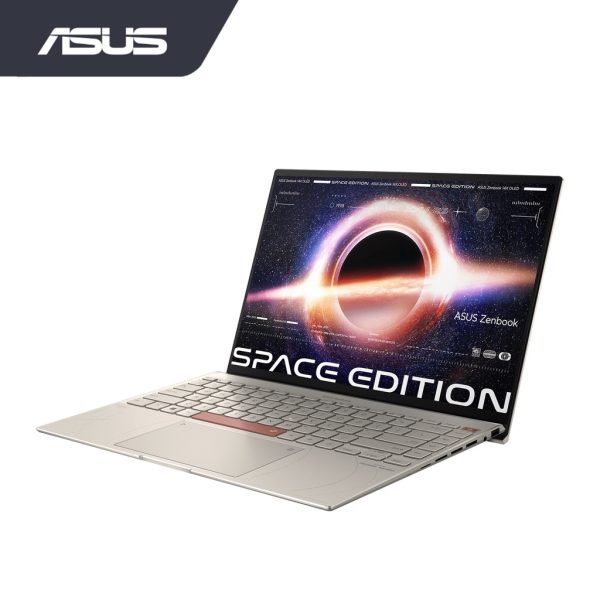 ASUS ZENBOOK 14X UX5401Z-ASKN080WS SPACE EDITION (I5-12500H, 8GB, 512GB SSD, 14" 2.8K OLED TOUCH, TITANIUM-W11, H&S)