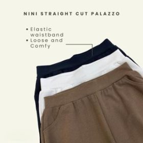 ZUCCA Nini Straight Cut Palazza (L023 00120) - Dark Brown - Image 6