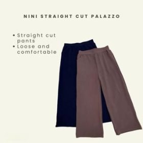 ZUCCA Nini Straight Cut Palazza (L023 00120) - Dark Brown - Image 5