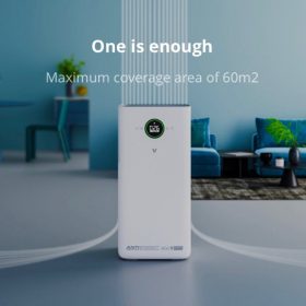 Viomi Smart Air Purifier Pro (UV) | Best OLED Screen HEPA Filter UV Sterilization | App Support - Image 3