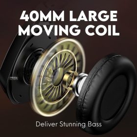 REMAX Headphone Wireless Gaming Headset With Mic RB-680HB Headset Wireless Gaming Headphone With Mic Over Ear Headphones - White - Image 6