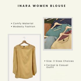 ZUCCA Inara Women Blouse (ZW046) - Green - Image 6