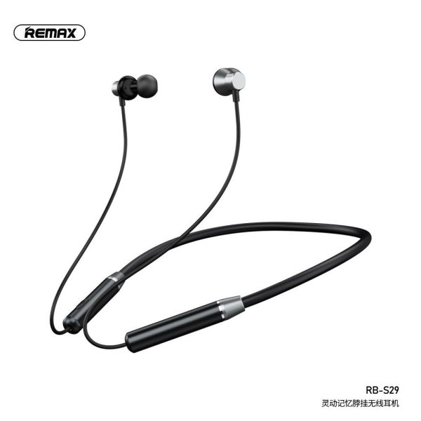 REMAX Earphone Sport Earphone Wireless RB-S29 Bluetooth Earphone Sport Neckband Earphone Wireless Earphone For Sports