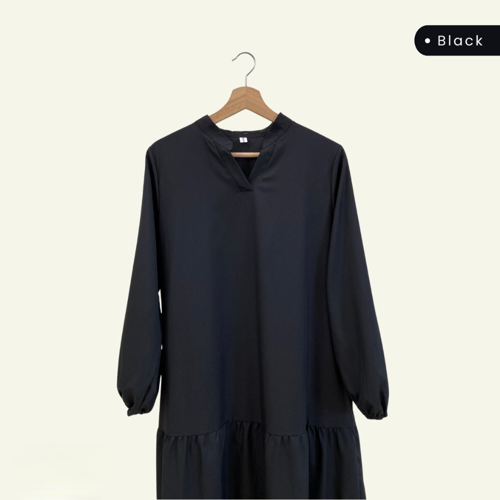 ZUCCA Meyya Plain Maxi (P011 3837) - Black - Image 1