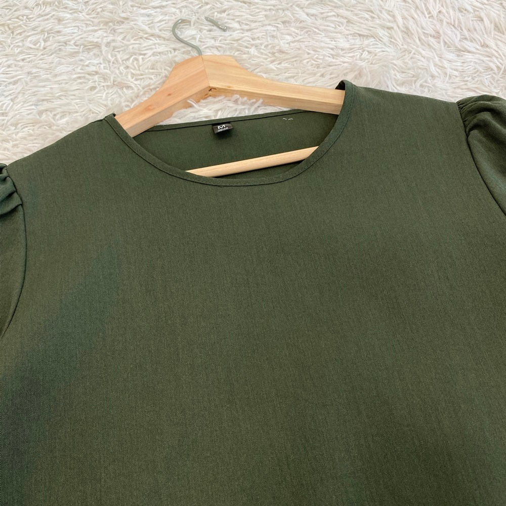 ZUCCA Inara Women Blouse (ZW046) - Olive - Image 1