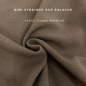 ZUCCA Nini Straight Cut Palazza (L023 00120) - Dark Brown - Image 8