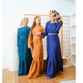 ZUCCA Miley Korea Casual Long Maxi Dress (E003 22200) - Lilac - Image 6