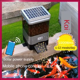 10L Fish Feeder Smart Koi Timing Ornamental Large Capacity - EV810B Battery Type - Image 4