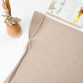 By ADINDA Bergo Sport Jilbab Voly Instant Hijab Sporty Hijab Premium Jersey Material Suitable For School Sports Volleyball - Cream